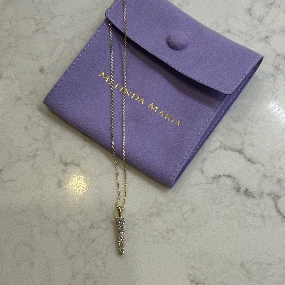 Gold Necklace with Pendant